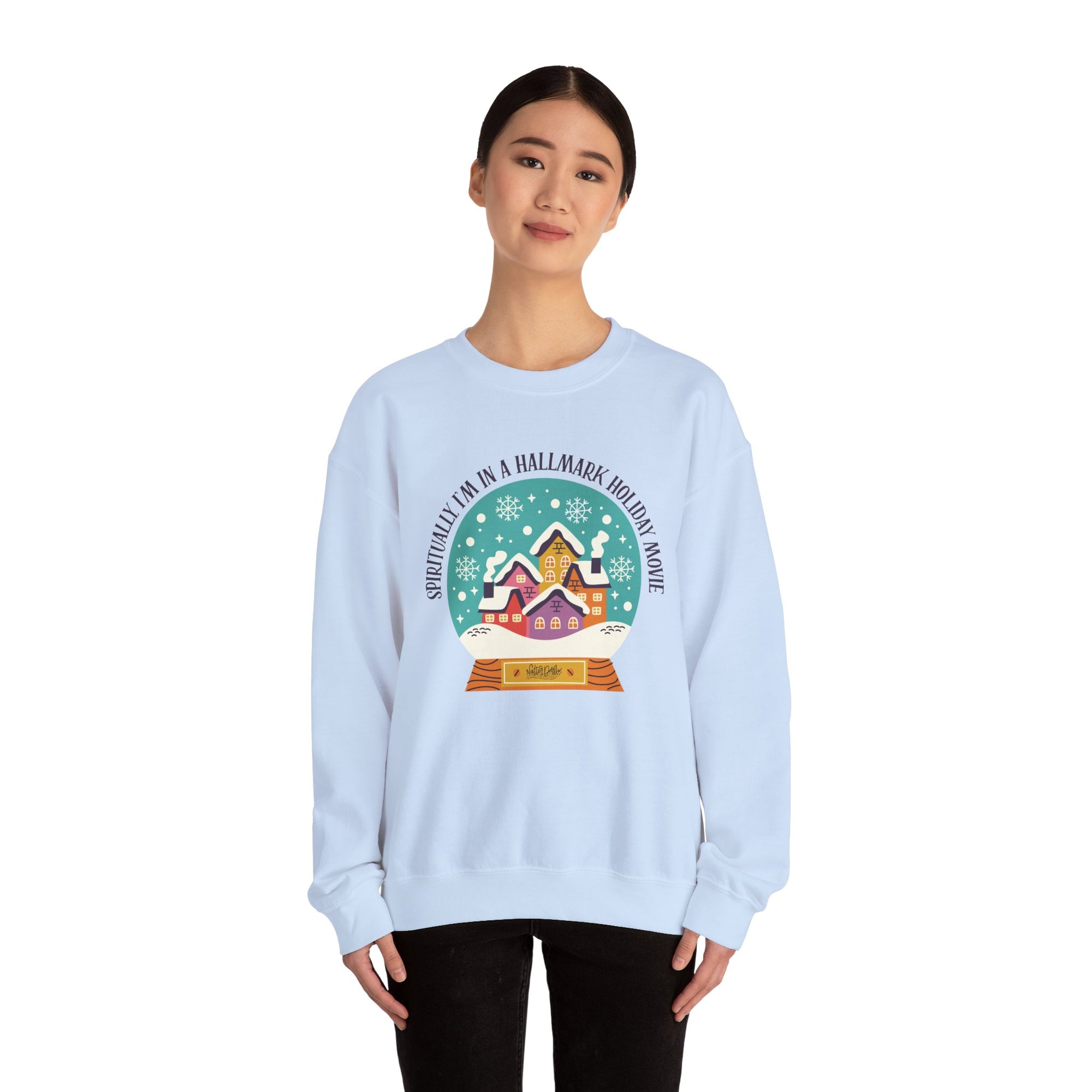 Spiritually I'm in a Hallmark Holiday Movie Sweatshirt