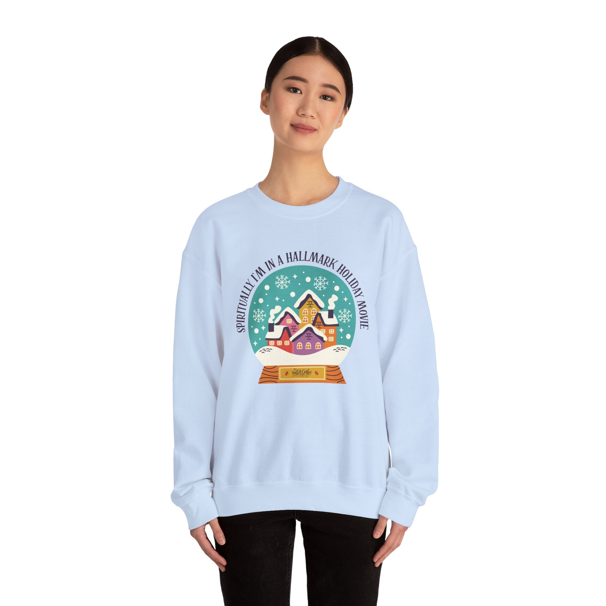 Spiritually I'm in a Hallmark Holiday Movie Sweatshirt