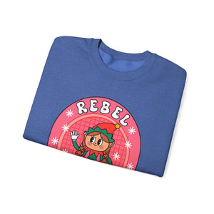 Christmas Rebel Without a Claus Sweatshirt