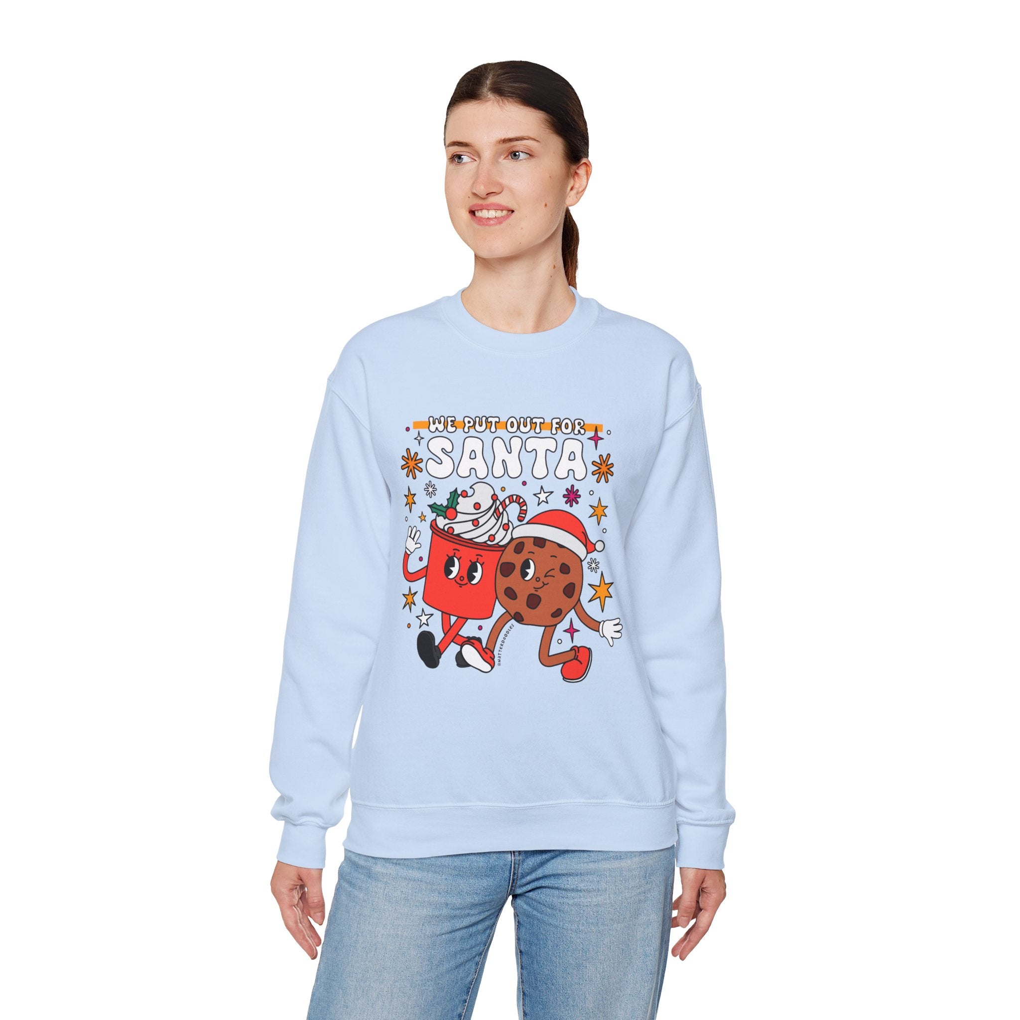 Santa Cocoa and Cookies Sweatshirt