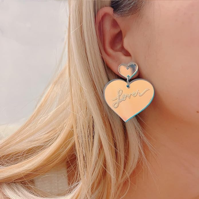 Taylor swift hot sale heart earrings