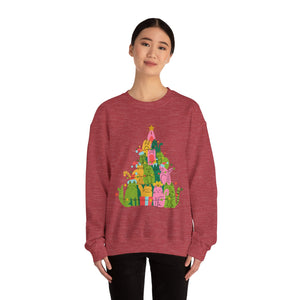 Merry Catmas Crewneck Sweatshirt