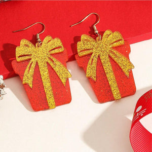 Stay in the Present Holiday Earrings