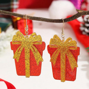 Stay in the Present Holiday Earrings