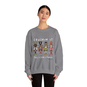 Crushing it This Christmas Nutcracker Sweatshirt