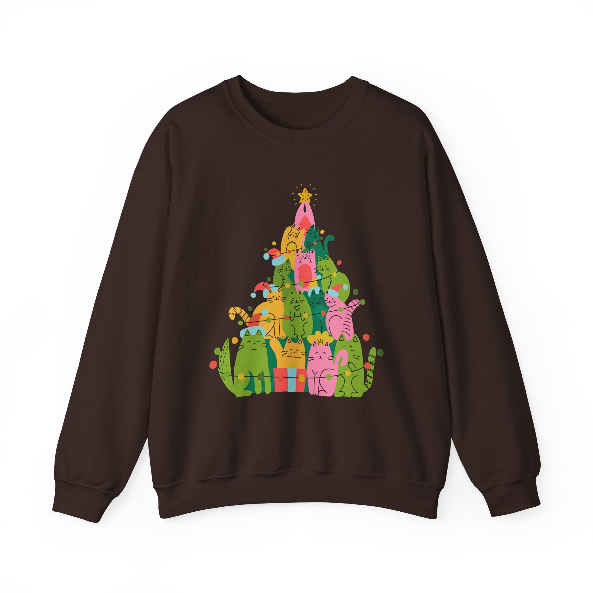 Merry Catmas Crewneck Sweatshirt