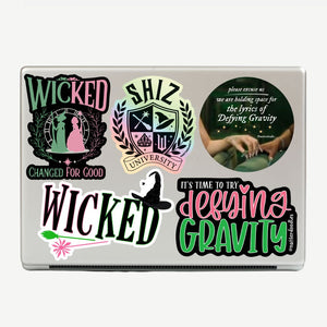 Holding Space for the Lyrics of Defying Gravity Sticker