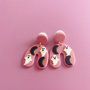 Ghostess with the Mostest Halloween Earrings
