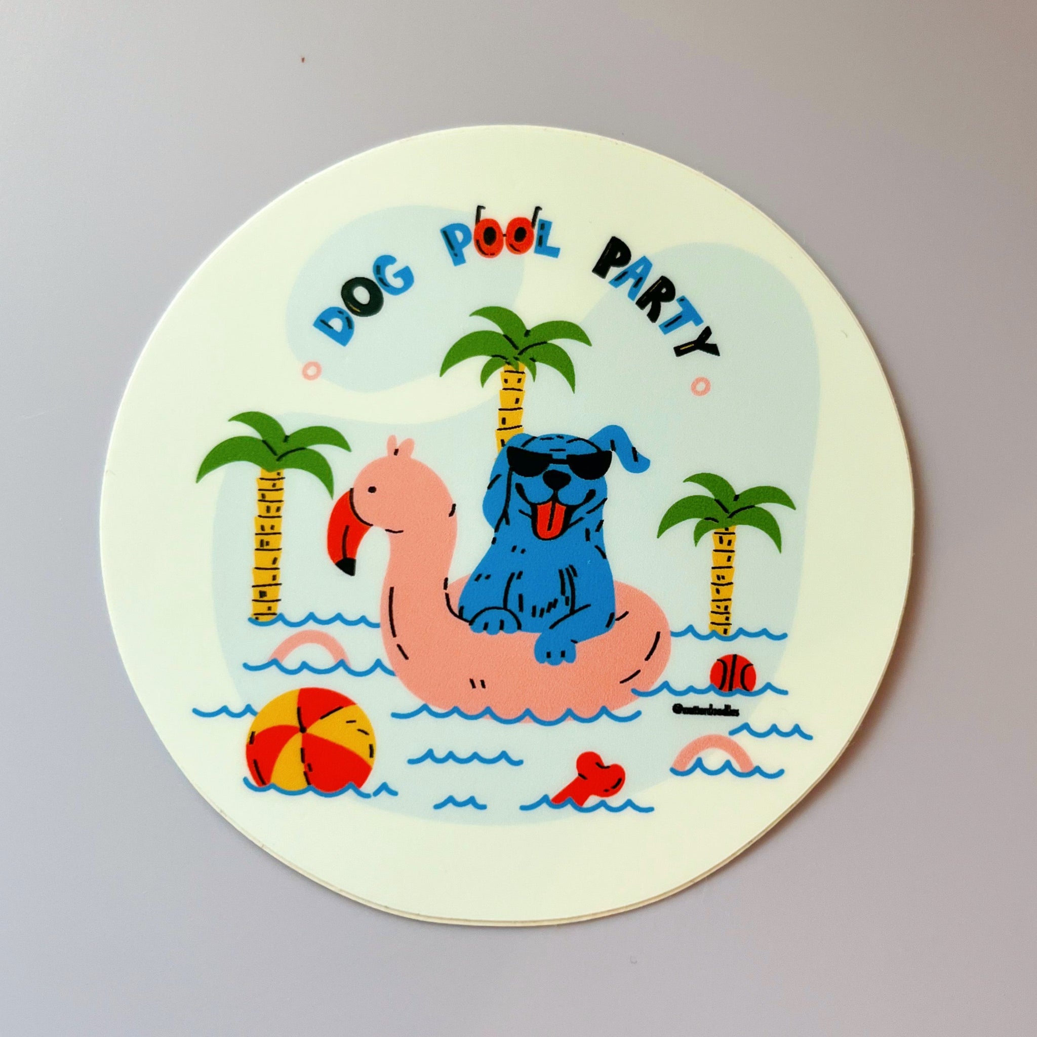 Pool Party' Sticker