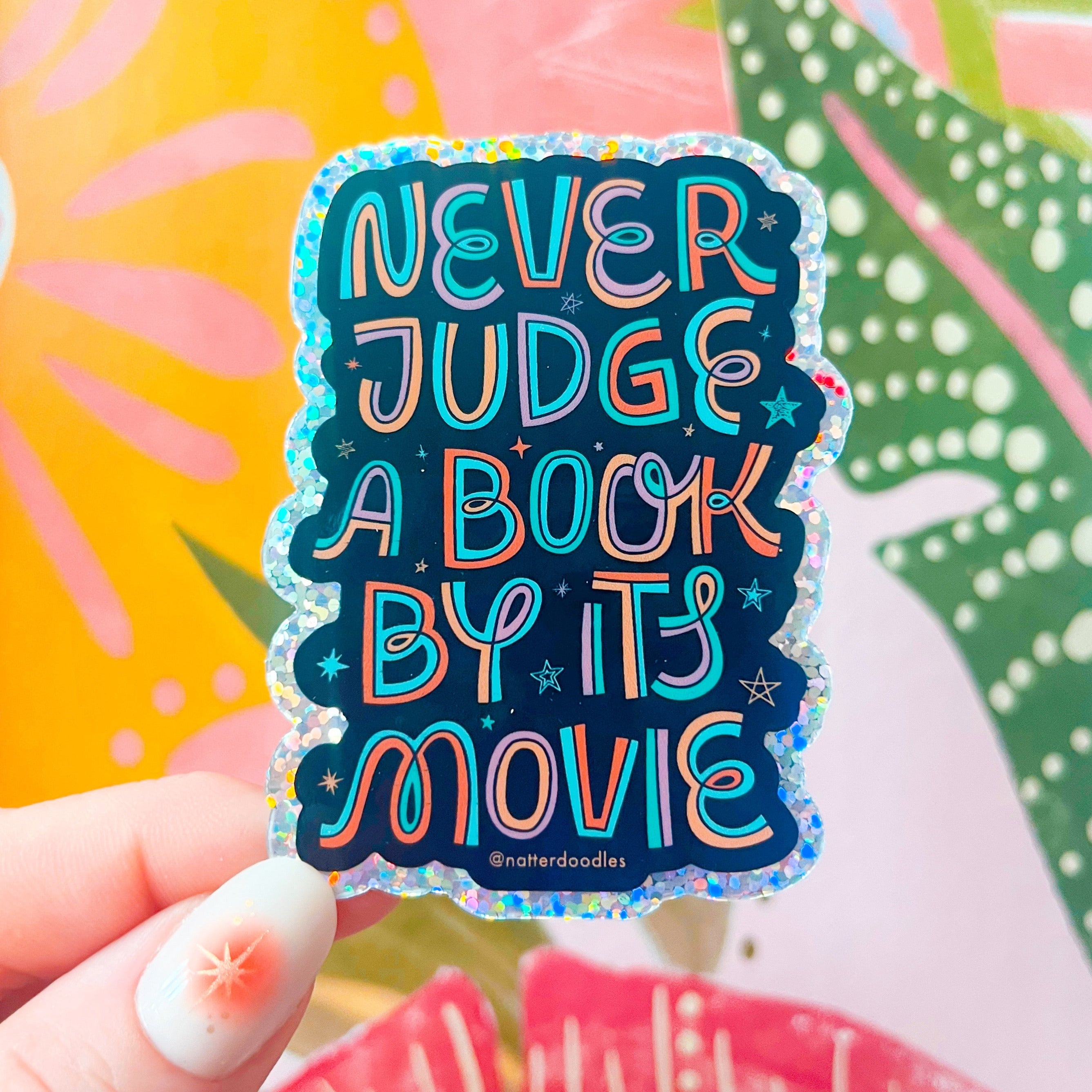 Never Judge a Book By Its Movie Sticker