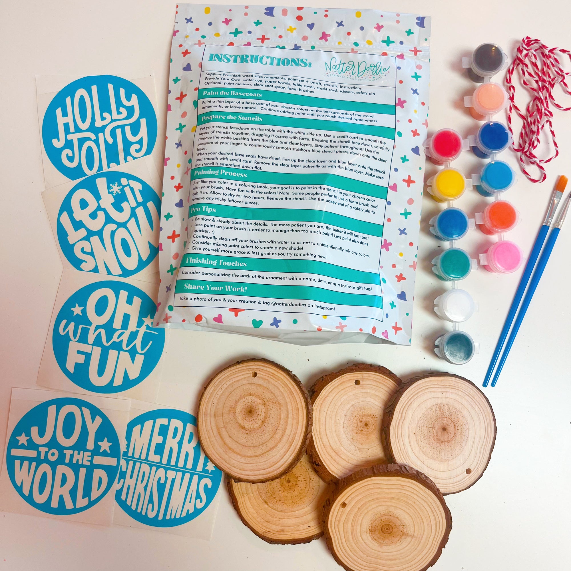 Paint Your Own Ornaments Kits