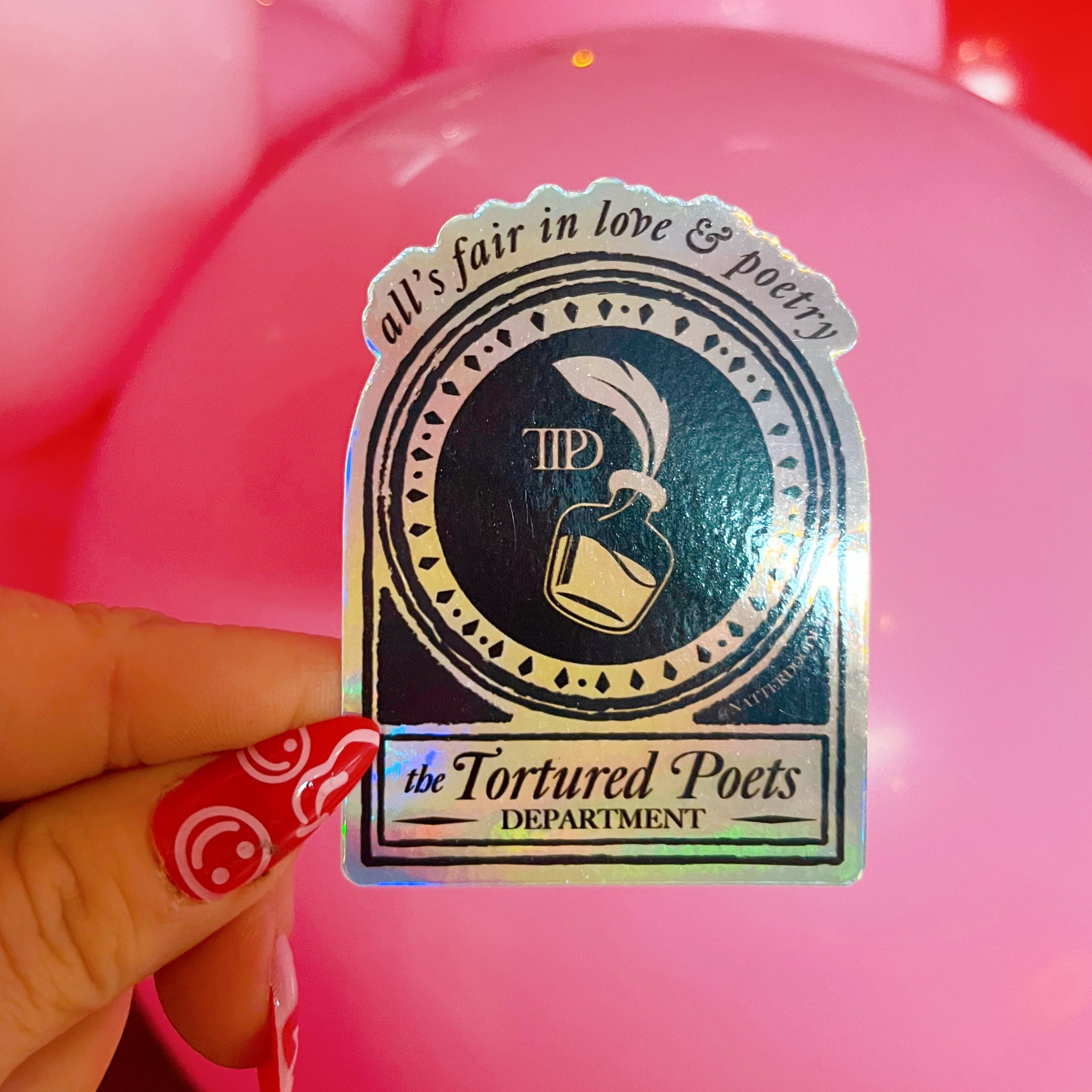 The Tortured Poets Department Sticker