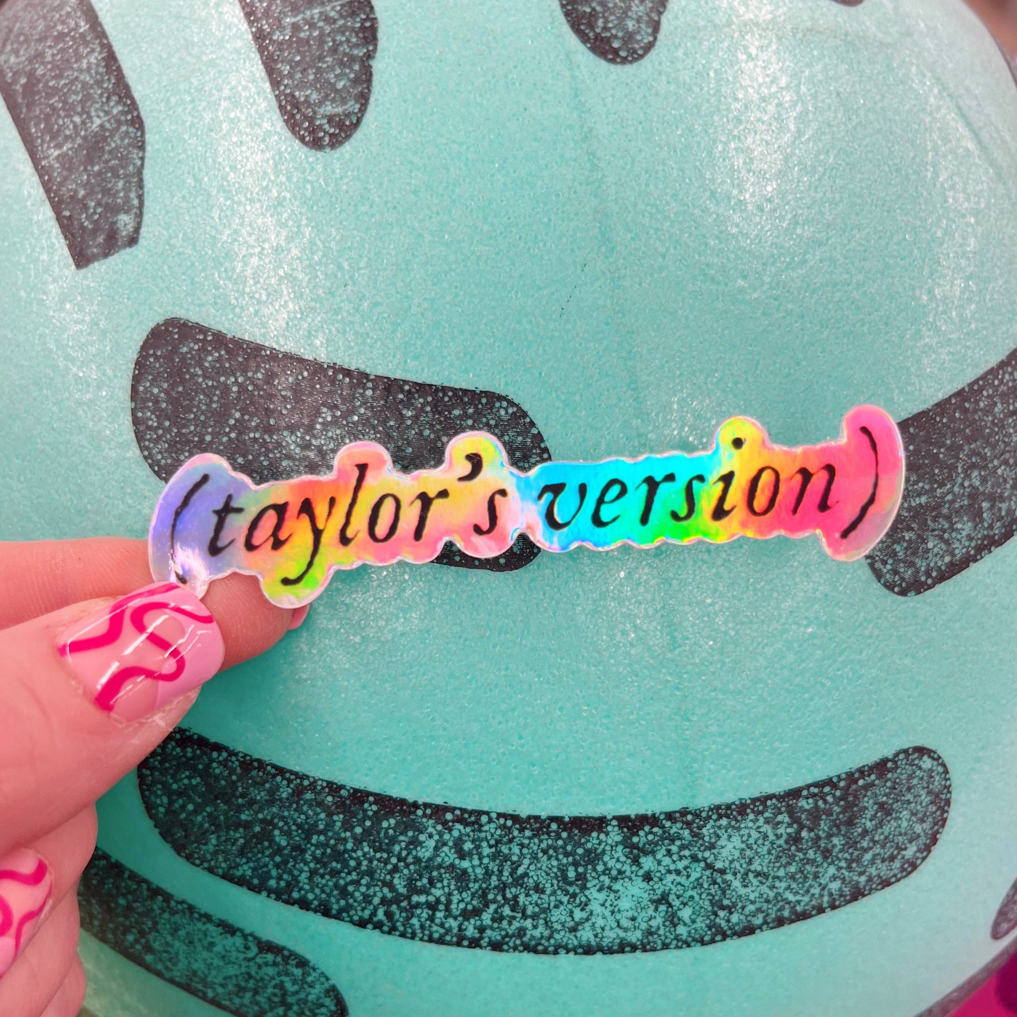Taylor’s Version Holographic Taylor Swift Sticker