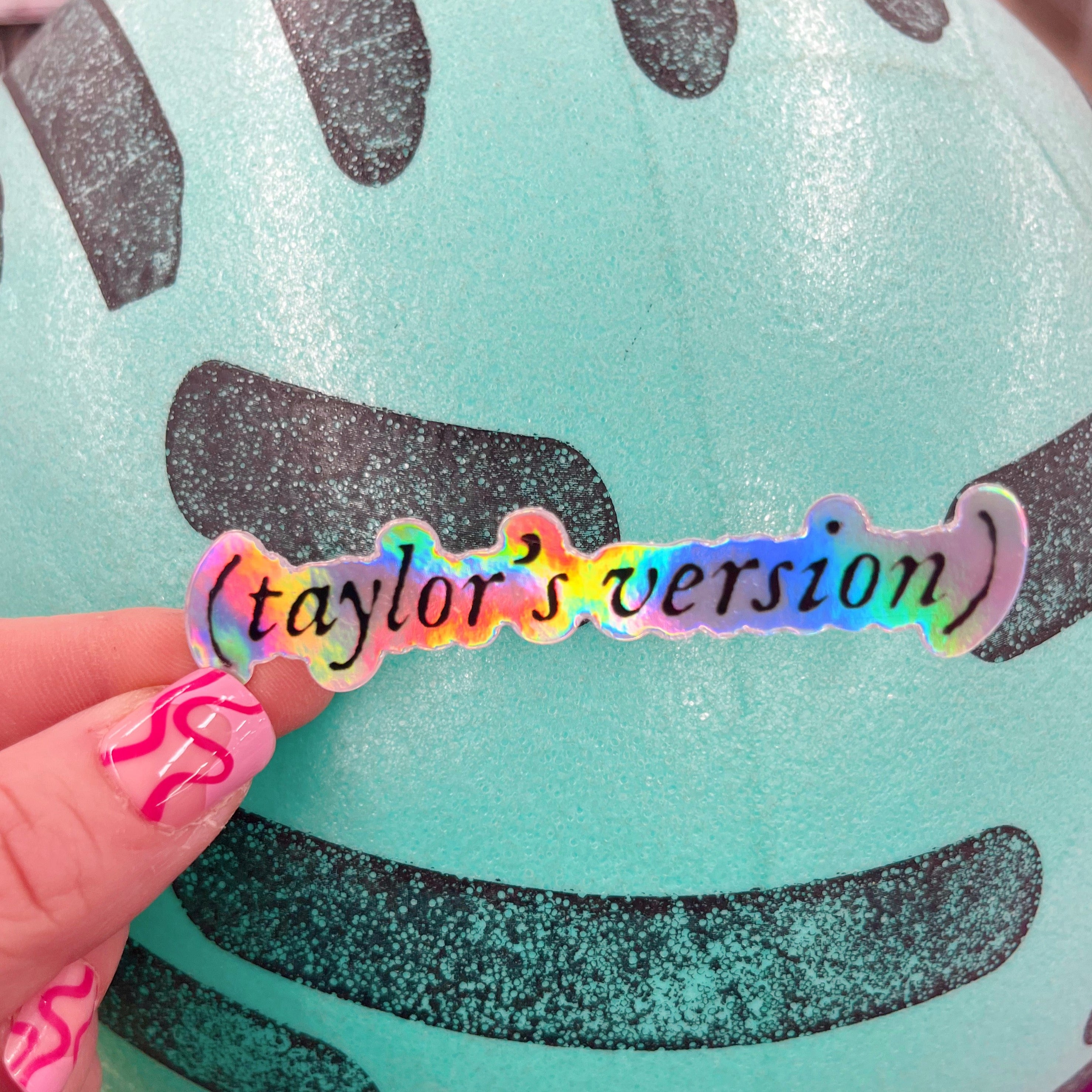 Taylor’s Version Holographic Taylor Swift Sticker