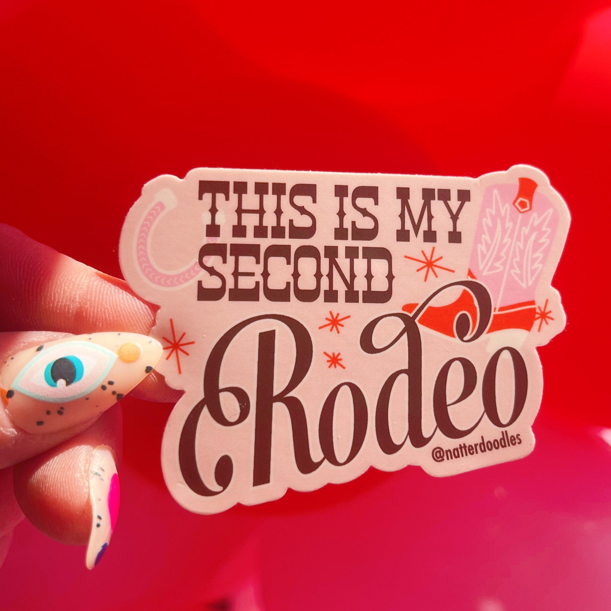 Second Shirt Cute Catto Vinyl Sticker, Cat Sticker, Waterproof Die Cut ...