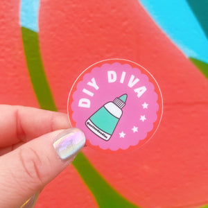 DIY Diva Sticker
