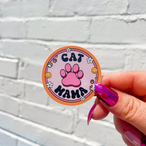 Cat Mama Sticker