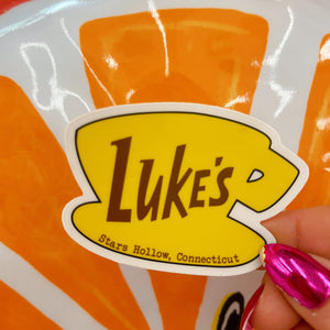 Luke's Diner Gilmore Girls Sticker