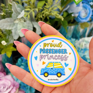 Proud Passenger Princess Sticker