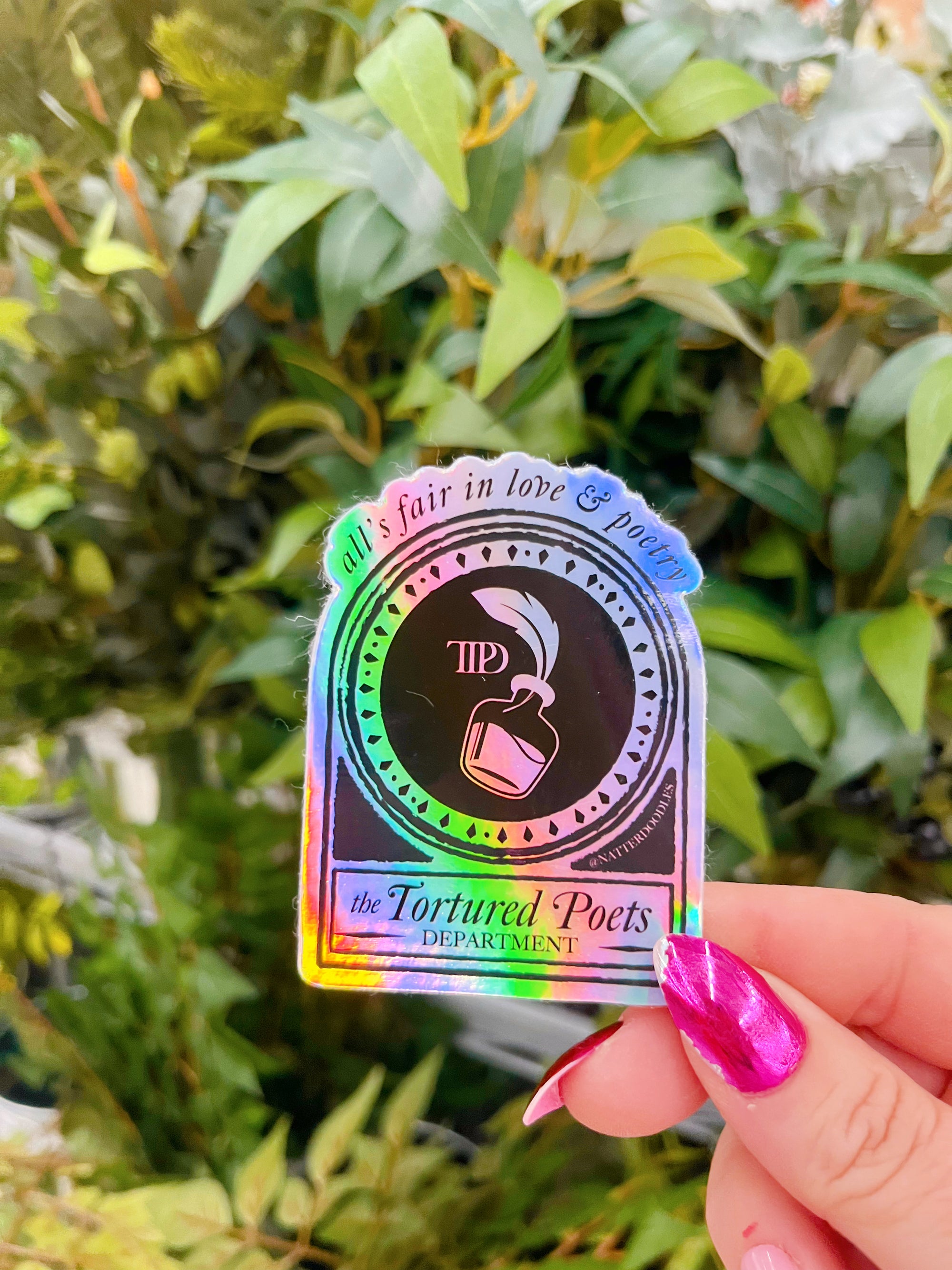The Tortured Poets Department Sticker