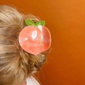 Peachy Keen Hair Claw Clip