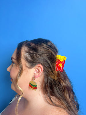 Bob's Burgers Hamburger Earrings