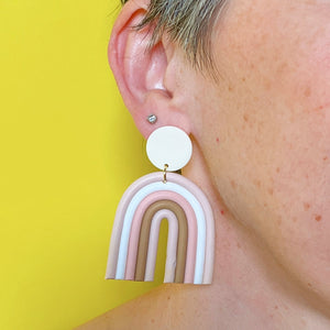 Put it in Neutral Rainbow Earrings