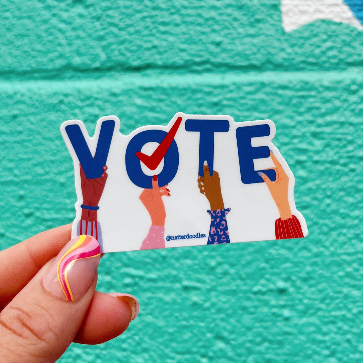 Women Vote Sticker