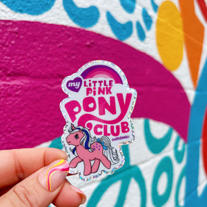 My Little Pink Pony Club Sticker