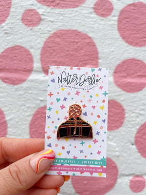 Quote the Taylor, Evermore Pin