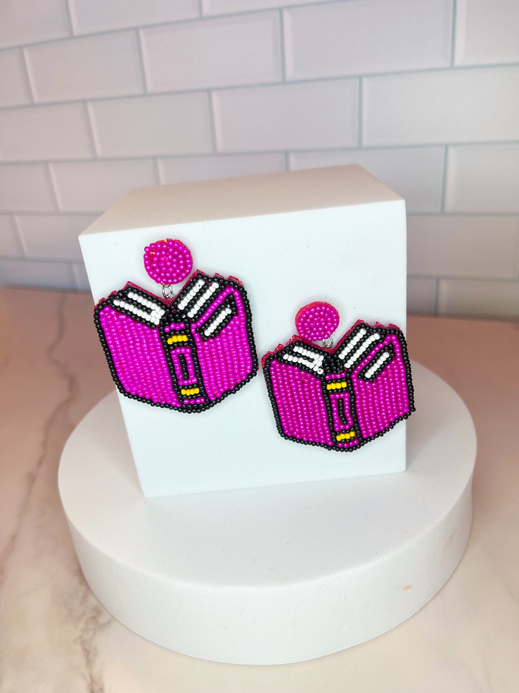 Booked & Beadsy Reading Earrings