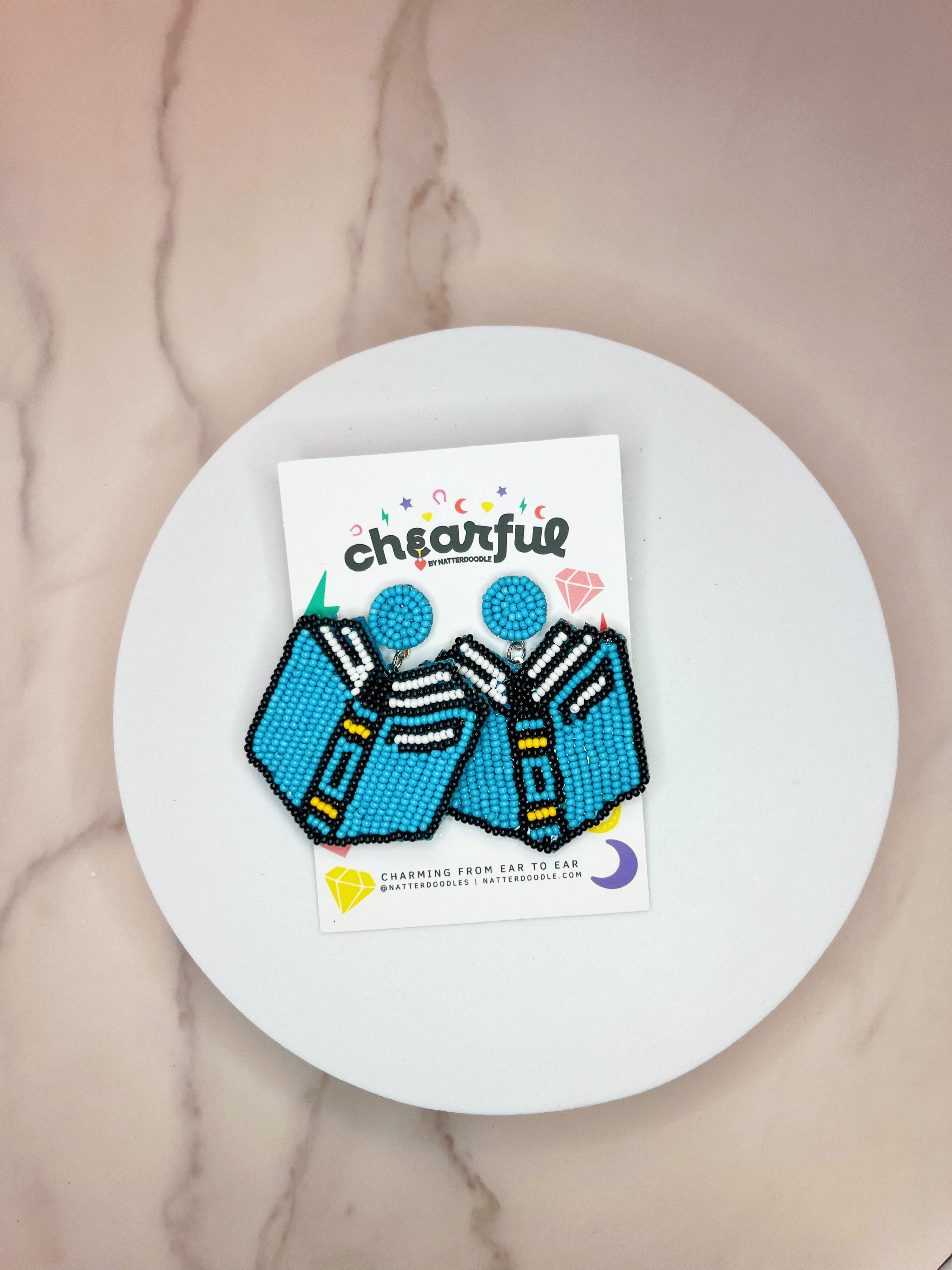 Booked & Beadsy Reading Earrings