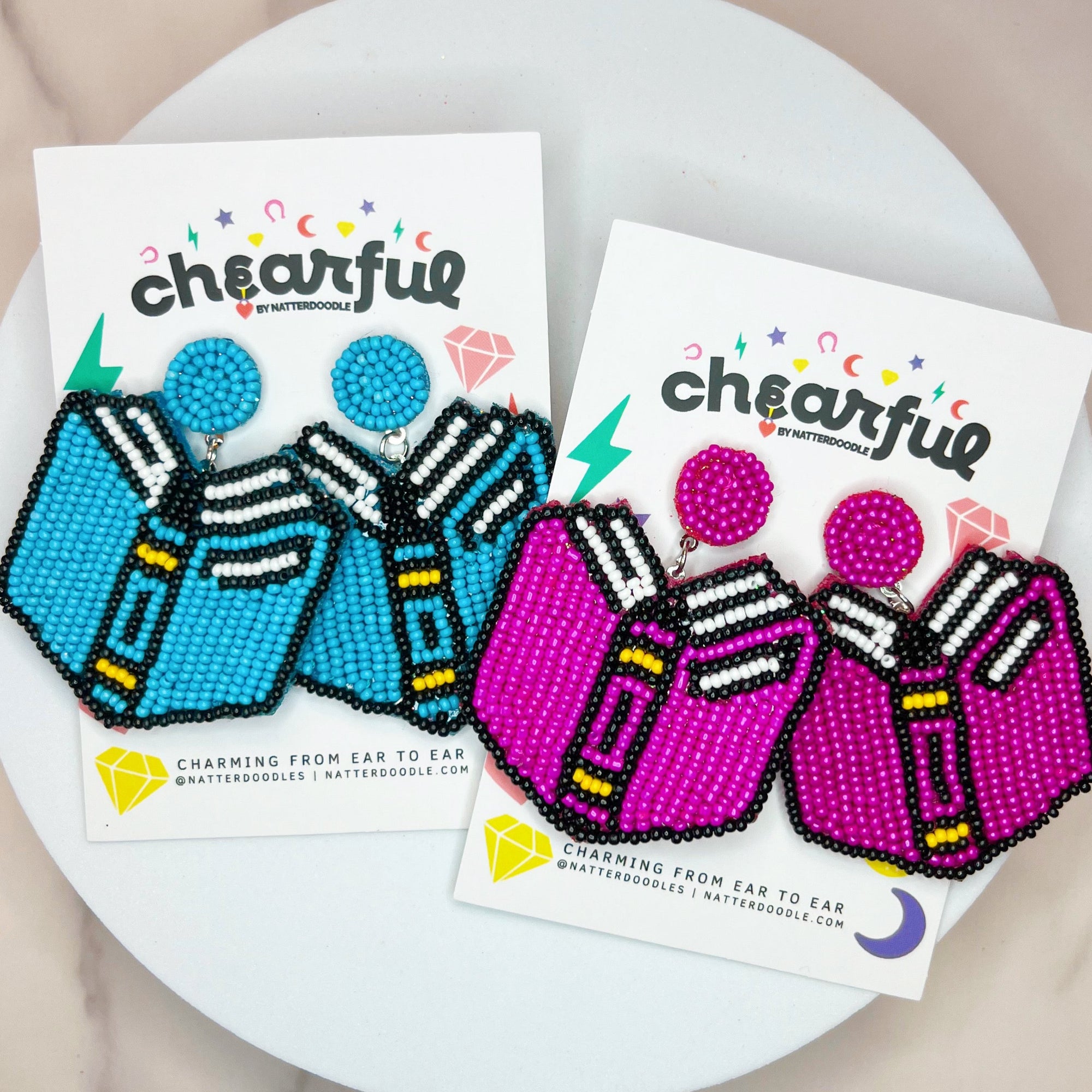 Booked & Beadsy Reading Earrings