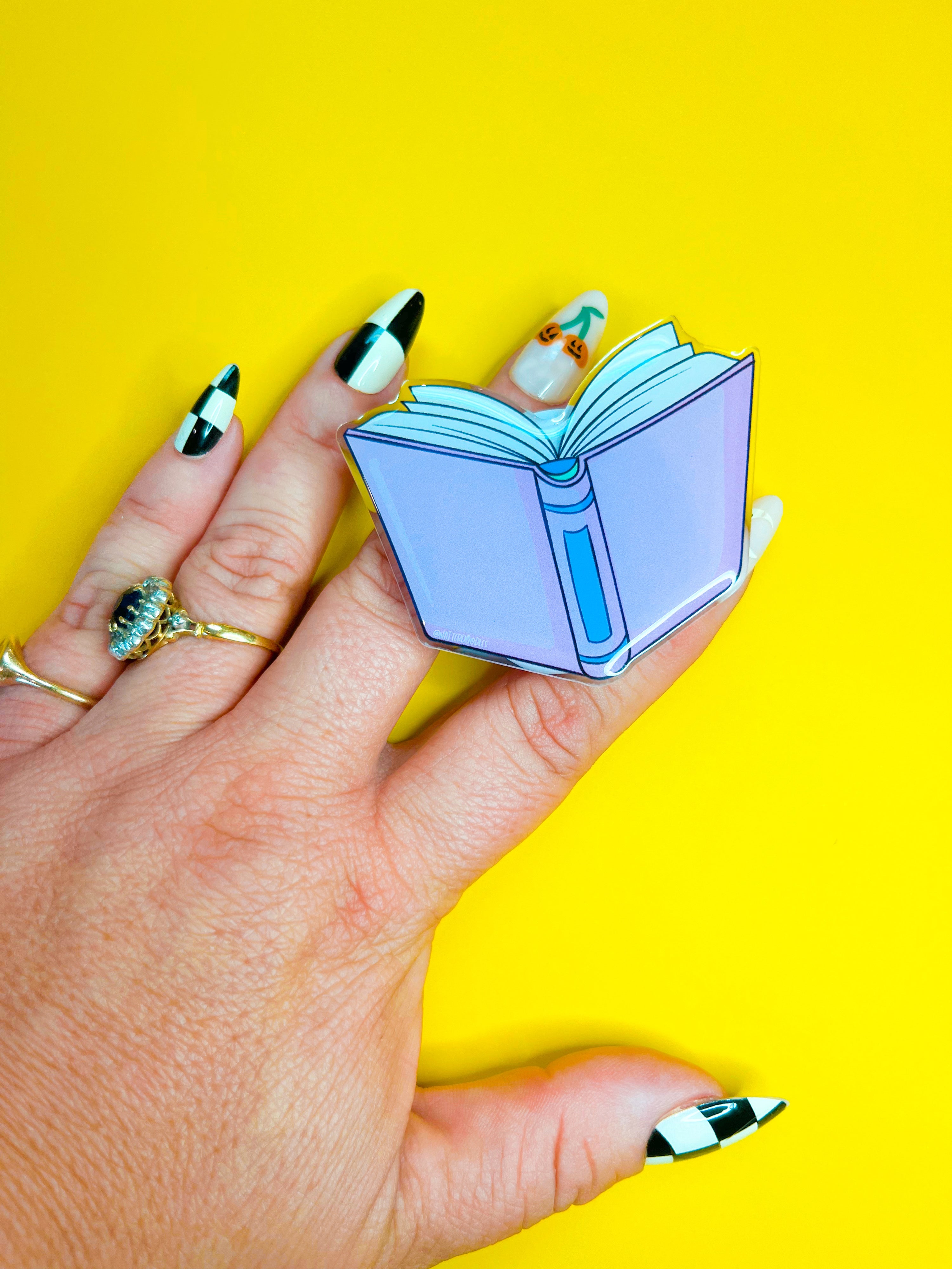 Call Me Bookish Sticky Phone Grip