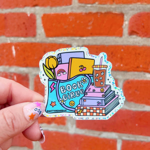 Book Girlie Sticker