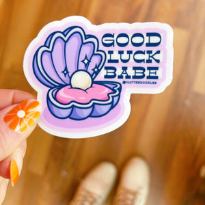 Good Luck Babe Chappell Roan Inspired Sticker