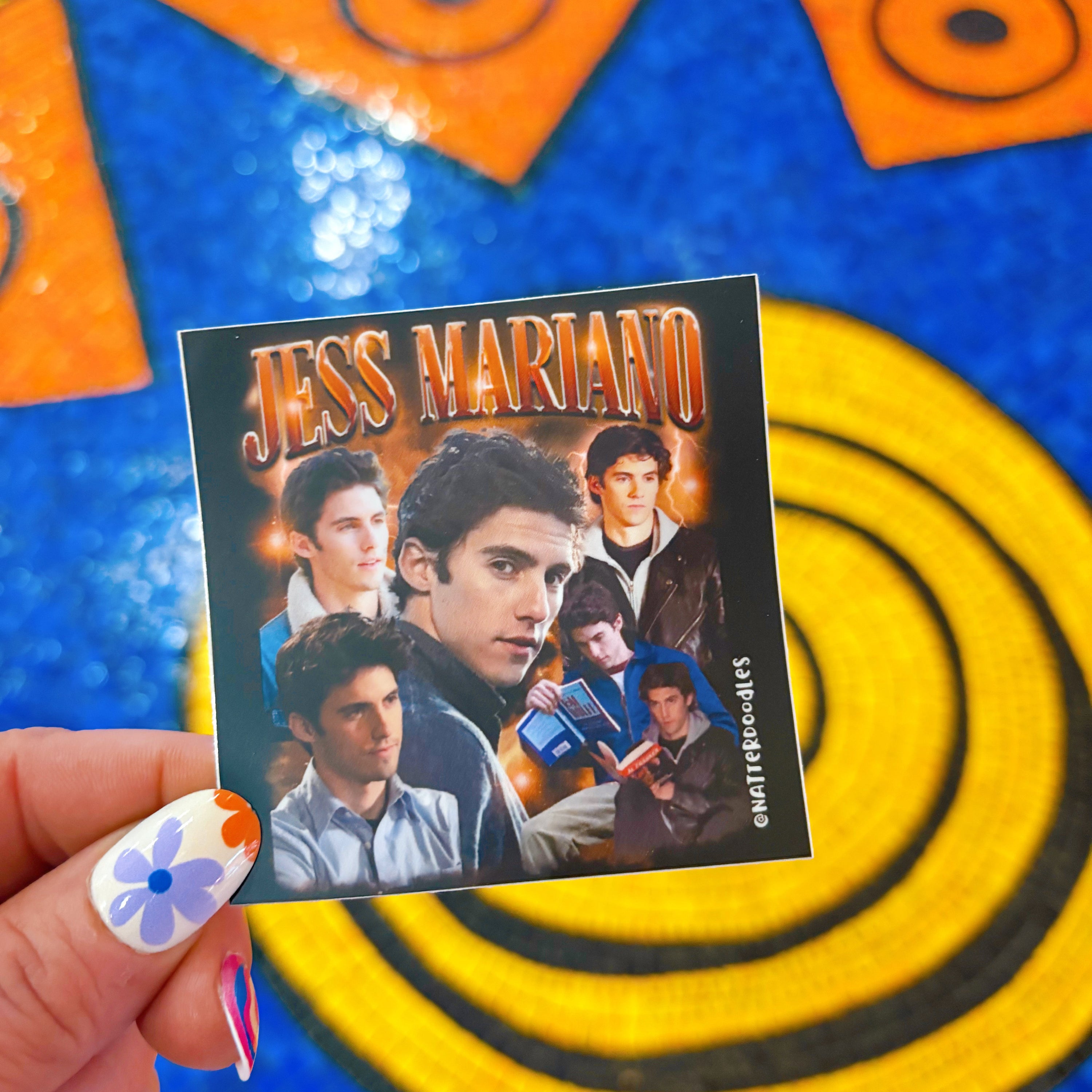 Jess Mariano Gilmore Girls Sticker