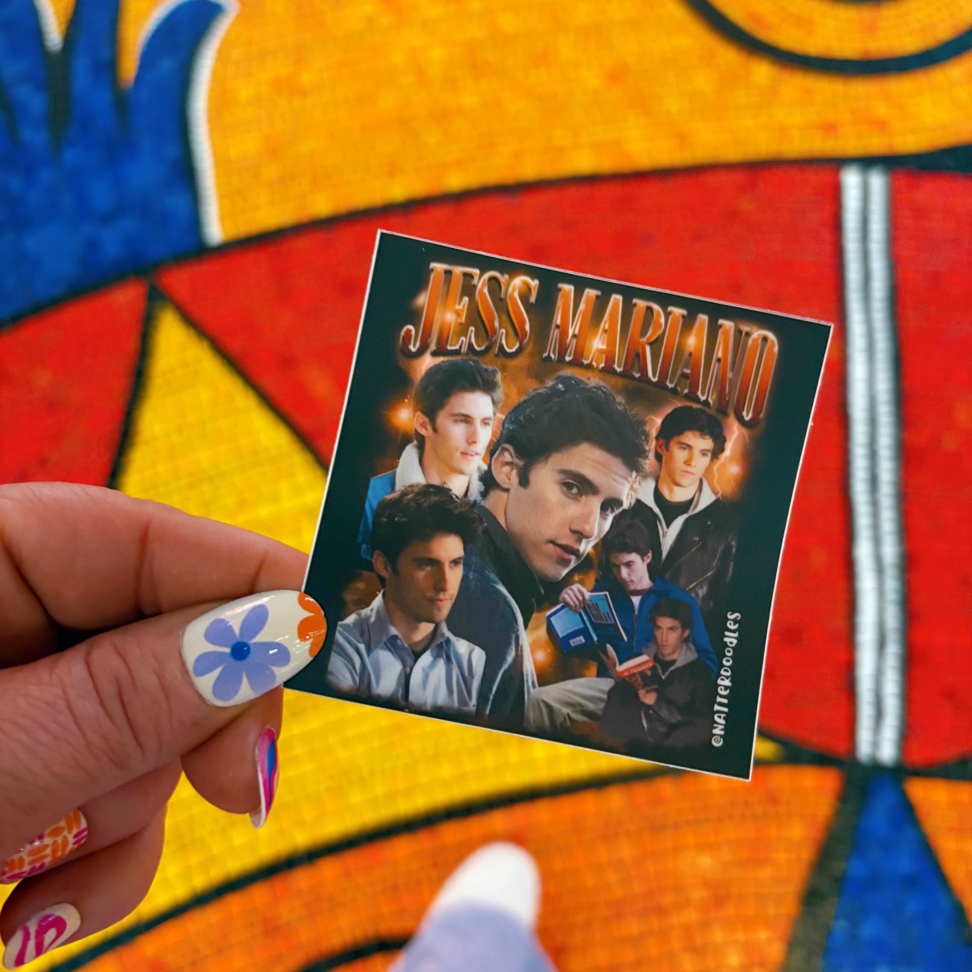 Jess Mariano Gilmore Girls Sticker