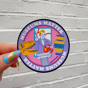 Museums Matter Sticker