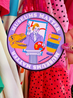 Museums Matter Sticker
