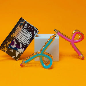 Write Side of History Pencil Hair Claw