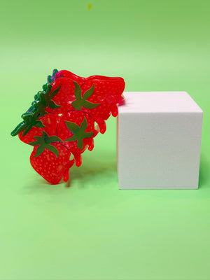 Berry Cute & Claw-ver Hair Claw