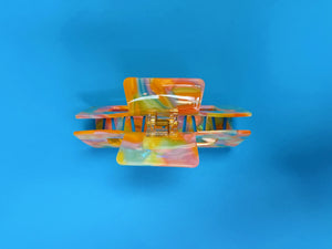 Rainbow Sherbert Hair Claw