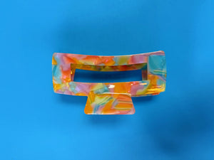 Rainbow Sherbert Hair Claw