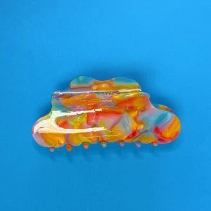 Rainbow Sherbert Hair Claw