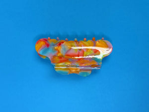 Rainbow Sherbert Hair Claw