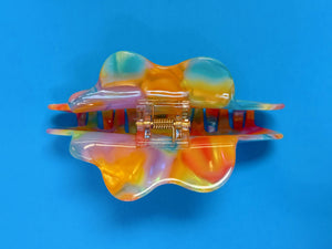 Rainbow Sherbert Hair Claw