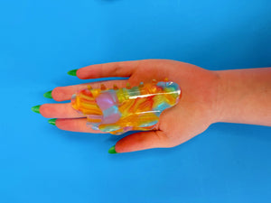 Rainbow Sherbert Hair Claw