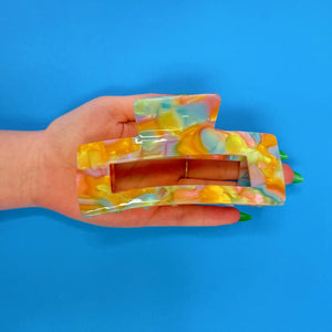 Rainbow Sherbert Hair Claw
