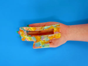 Rainbow Sherbert Hair Claw